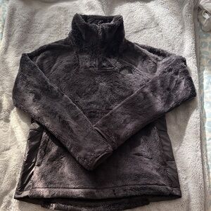 EUC Women's North Face Osito 1/4 Zip Hybrid Fleece Jacket size M